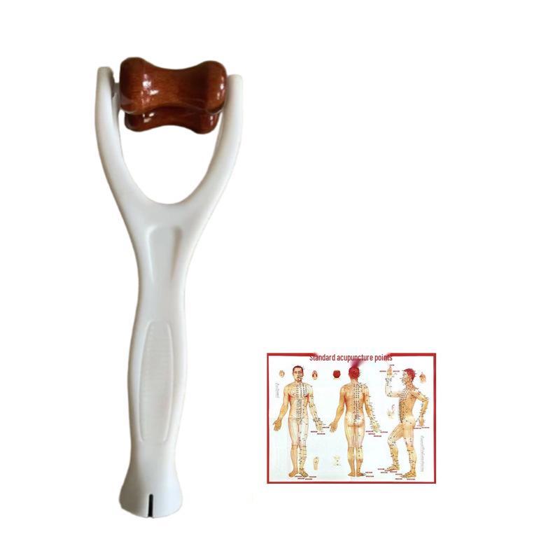 Holz Magnetische Perlen Finger Massage Roller