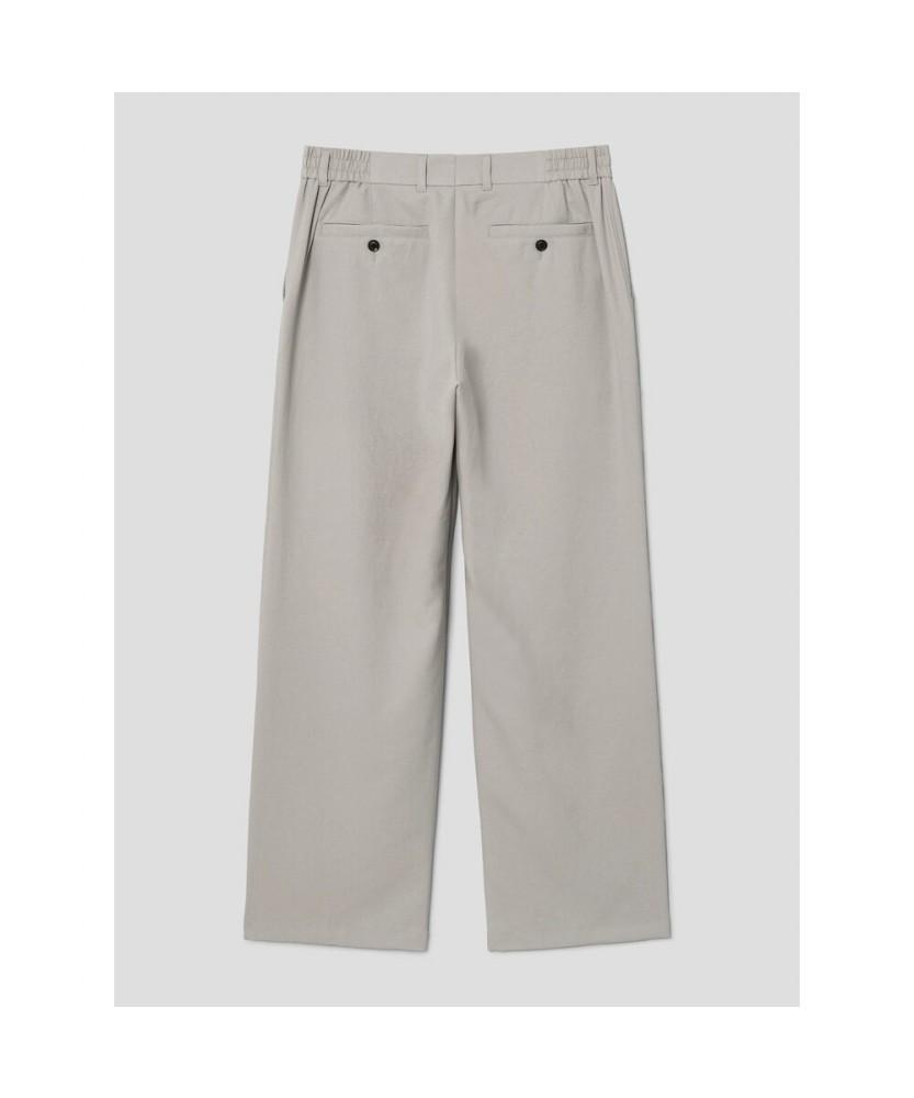 SHIFT.G Semi Wide New Fit Setup Pants Beige