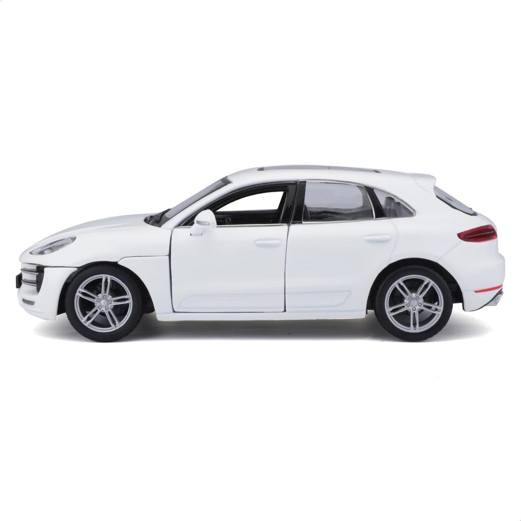 Bburago Porsche Macan White Diecast Model Finished Product WT 1/24 / Car, 18-21077