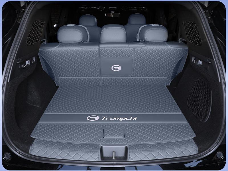 For Trumpchi GAC S7 2025 2026 Car Styling Fully Enclosed Trunk Pad Leather Trunk Mat Backrest Pad Auto Modification Accessories