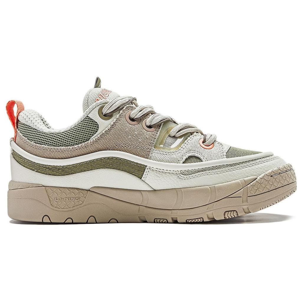 Li Ning Yuh 3.5 Comfortable Cushioning Abrasion Resistant Breathable Low top Casual Shoes Men's Agarwood Green AGCT331-4