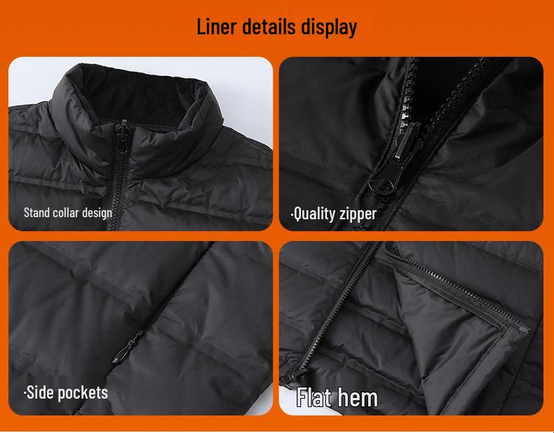Winter Outdoor Workwear Jacket with Custom Logo for Employees
