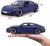 BURAGO Porsche Taycan Mini Car 1/24 BURAGO TAYCAN 2019 (Blue)