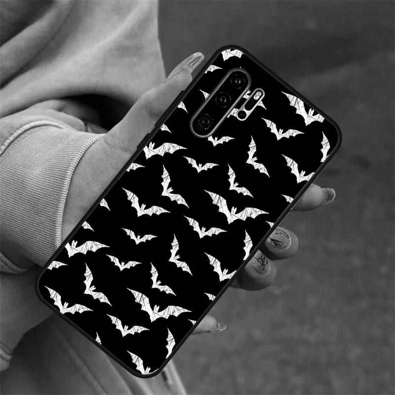 Goth Vampire Bat Gothic Fall Für Huawei Nova 10 SE 9 11 11i 8i 3i 5T Y60 Y70 Y90 Y61 y91 P20 P30 Pro P40 Lite Abdeckung