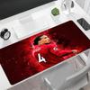 Barcelona Legend Snow Large Mouse Pad Keyboard Mat Office Mouse Mats Non-Slip Rubber Bottom Perfect Gift for Gamers