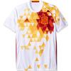 Climacool Fef Sports Round Neck Short Sleeve Football Shirt Men Tops White Power-Red AA0830