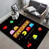 3D Gaming Map P PAC M MAN Cartoon Carpet Rug Art for Room Decor Home Bedroom Sofa Gifts Game Area Rug Non slip Floor Mat Present