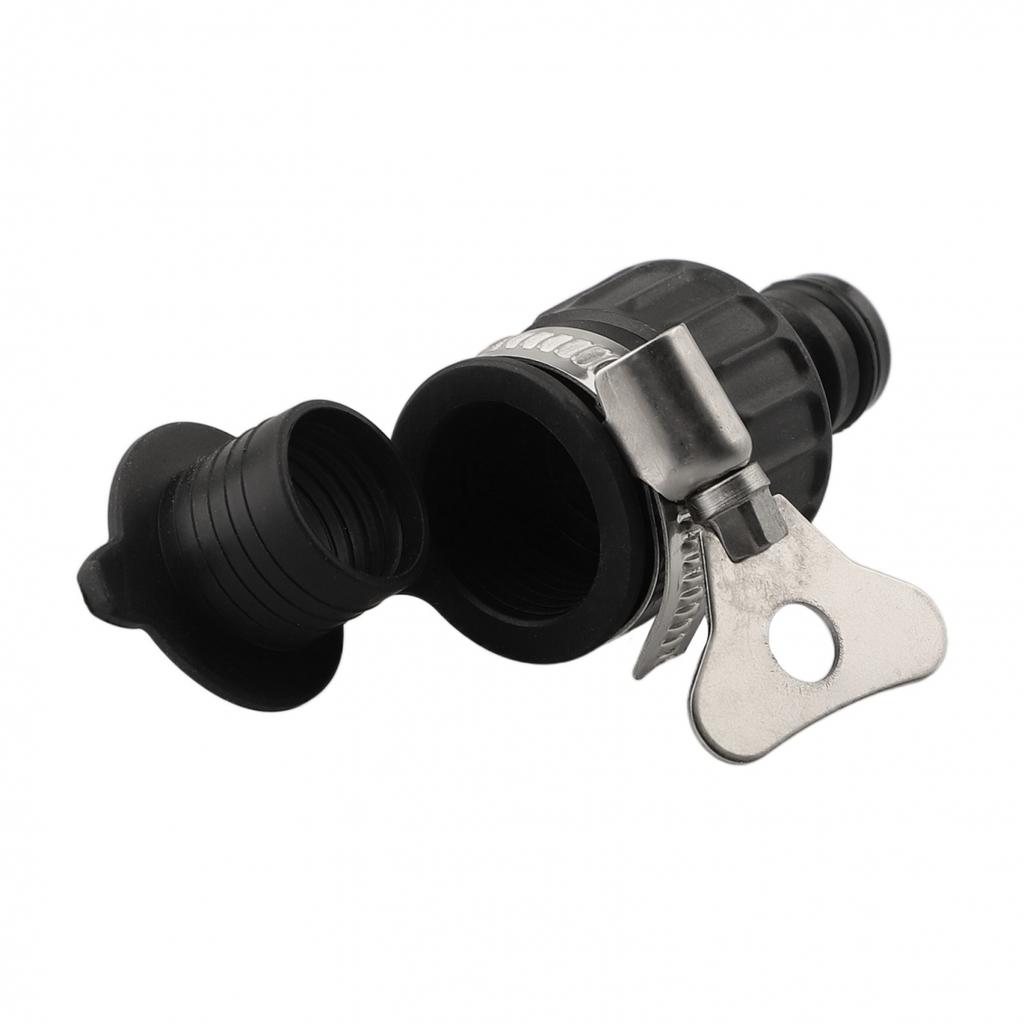 Stainless Steel Wing Screw Tap Adaptor for Threadless Taps Easy to Install