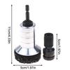 Wheel Hub Rust Removal Brush Set Brake Hub Surface Stud Cleaning Polishing Kit Brake Disc Rust Removal Tool For Hub Rotor Wheel