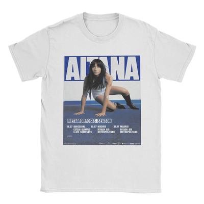 Aitana CUARTO AZUL Tour 2025 T-Shirts for Men Cool Pure Cotton Tees Crewneck Short Sleeve T Shirts New Arrival Clothing