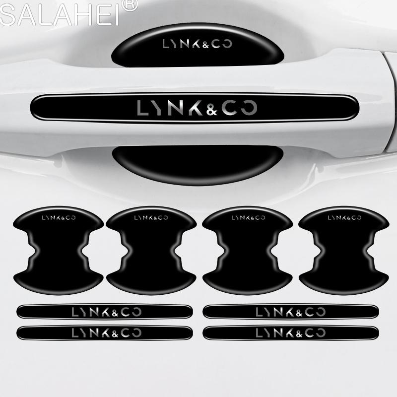 For Lynk&co 03 08 09 06 05 01 02 Hatchback Zero Ex11 Car Door Handle Bowl Scratch Protective Stickers Auto Anti-collision Strip