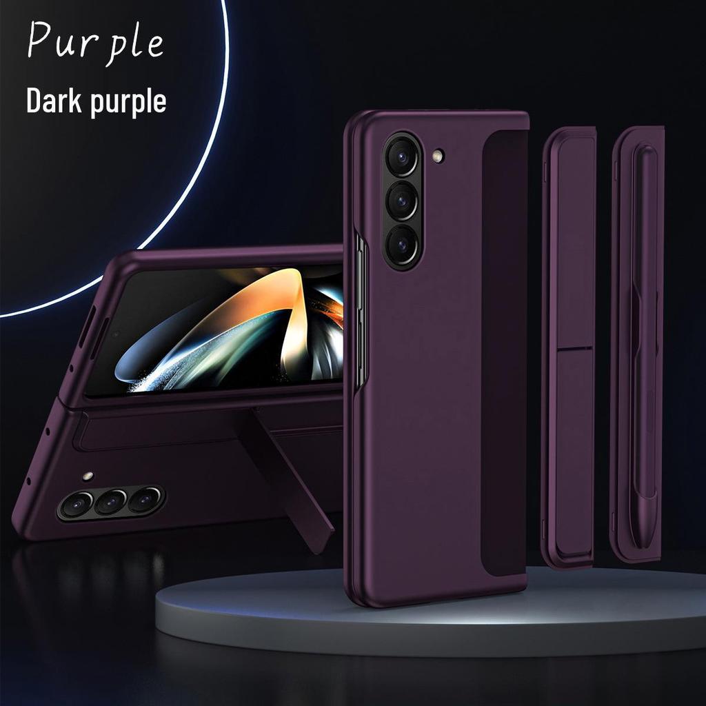 Samsung Z FOLD6 Stand & Pen Combo: Foldable Hard Shell Case for Z FOLD4