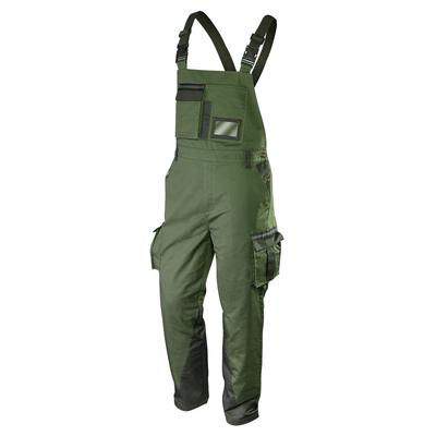 CAMO Olive Work Dungarees, Size XXL