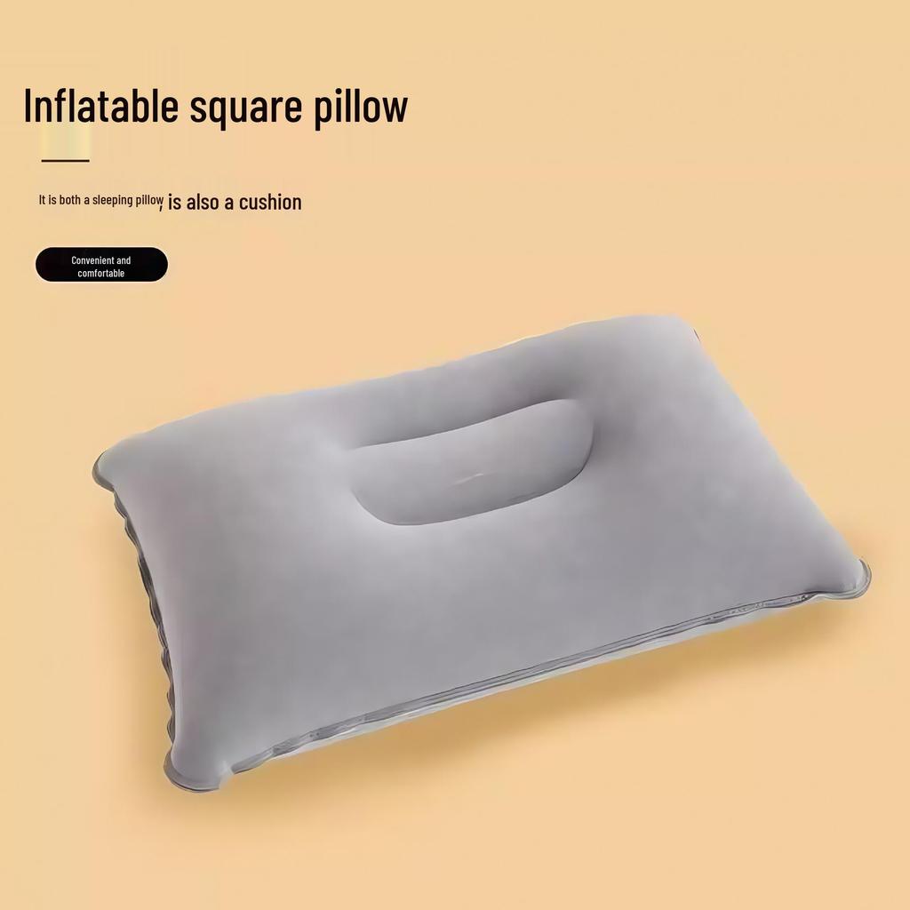 Tragbares aufblasbares Reisekissen für Camping, Büro oder Auto