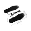1Pair Electric Heated Insoles USB Heating Warm Sock Pad Mat Cuttable Electric Heated Insoles Winter Thermal Insole For Outdoor