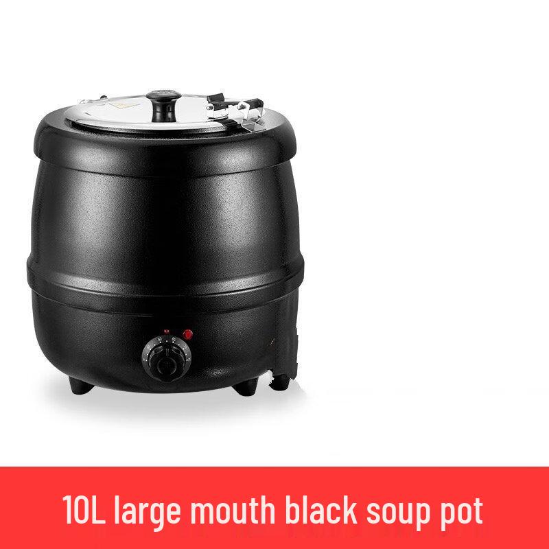 ZISIZ Electric Heated Soup Warmer Pot