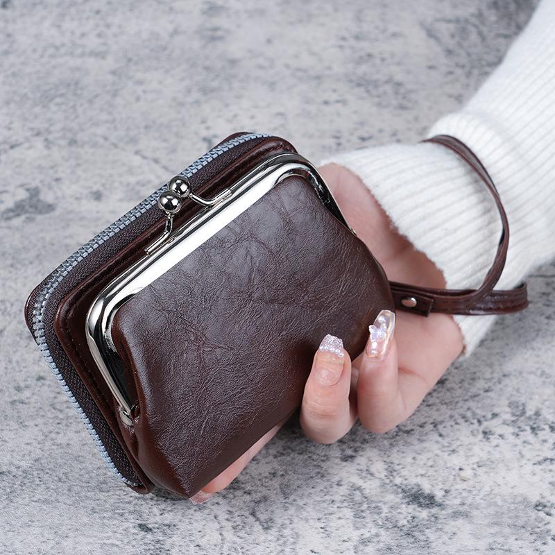 Women's Large Capacity Wristlet Wallet with Card Holder and Money Clip