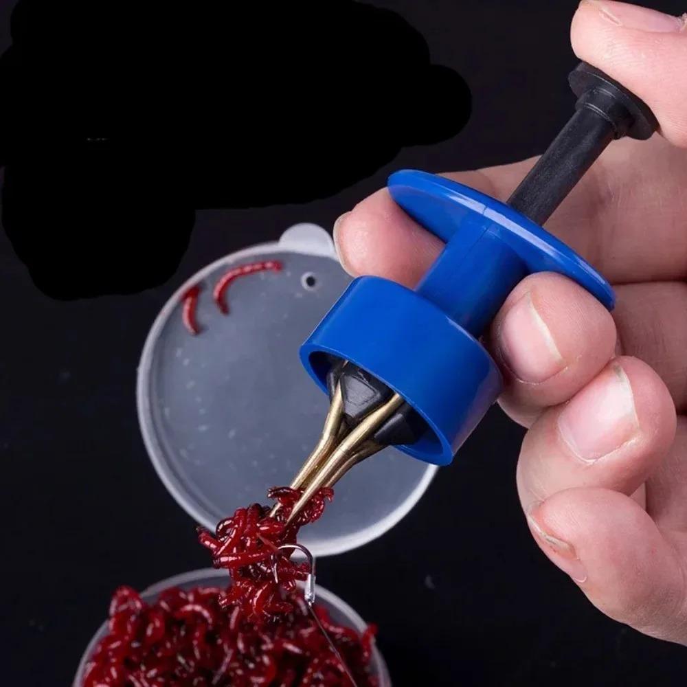 Anelli di Gomma Elastica per Esca Clip per Esca Verme Legata a Mano per Pesca con Elastici Granulari Strumenti per Bende Esca Pellet
