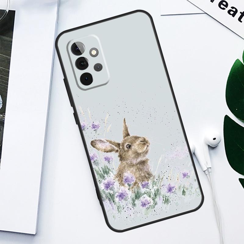 Rabbit For Samsung Galaxy A55 A54 A35 A15 A34 A14 A53 A33 A13 A05 A06 A16 A22 A32 A52 Phone Case