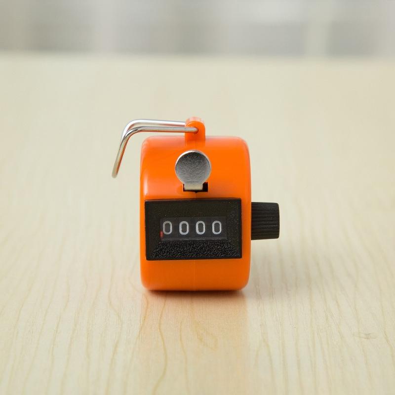 

1Pc Colored Plastic Manipulator Counts The Number of Students According To The Four-digit Counter Counting Device