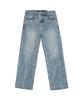 Pillogeulaem Blue Rain Wide Denim Pants