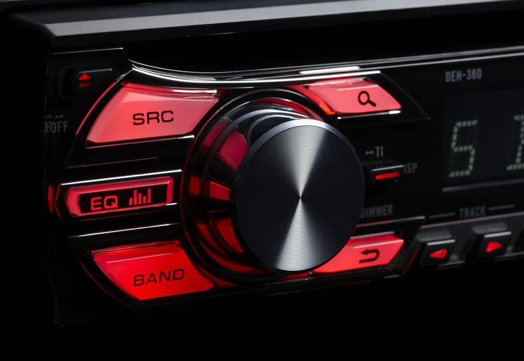 Carrozzeria CD Tuner Black DEH-380