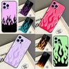 Fashion Design Flame Pattern Case For OnePlus 10T 10R 13 13R 13T 12 12R 11 10 Pro Nord 5 CE 2 3 4 Lite N20 N30 Back Cover