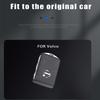 Blh2 Coque de protection en alliage de zinc pour clé de voiture Support Porte-clés Pour Volvo S60 S90 XC40 XC60 XC90 V90 Polestar 1 Polestar 2 Porte-clés Accessoire de voiture