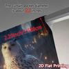 2pcs   2D FLAT PRINTING Curtains (Without Rod) OwlMagicNight Pattern Chic Curtains Versatile Fabric Curtains Decorations Inside