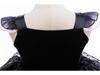 Girls' Halloween Black & Purple Lolita Princess Dress - Sweet & Cool Style Puffy Holiday Dress