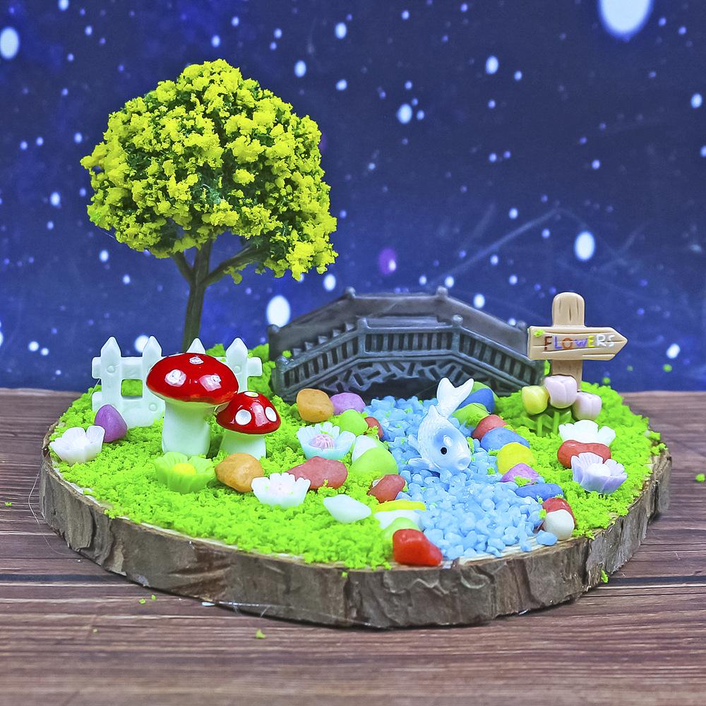 DIY Micro Landscape Decoration Kit: Creative Educational Birthday Gift for Girls