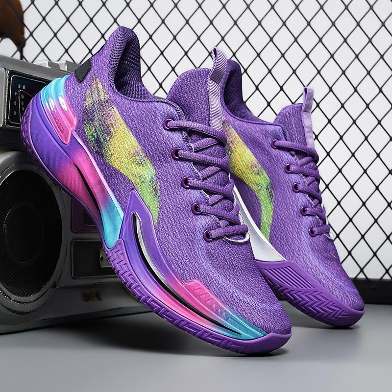 Basketball Shoes Gamma 1st Generation Mesh Actual Competition Sneakers Wear-resistant and Non-slip Teen Student Running Shoes