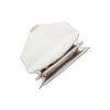 Michael Kors MK Whitney Metal Studded Chain Flap Leather Commuter Envelope Crossbody Bag Large Women Bags Melon White Camel 30F9GWHL3T-838