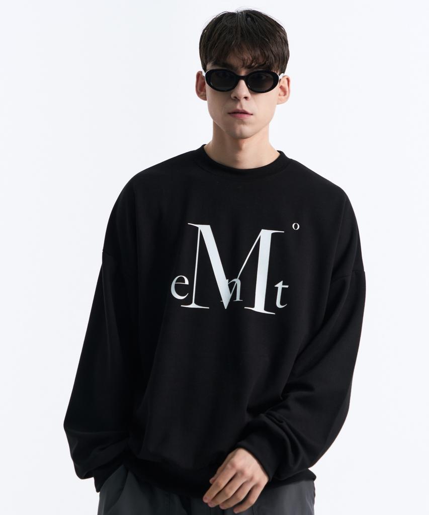 Mucent Big Logo Loose Fit Long Sleeve Sweatshirt (3 Colors)