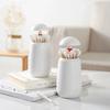 Press Type Automatic Lifting Toothpick Box Personality Creative Dustproof Cotton Swab Bud Holder Dispenser Organizer Storage Box