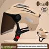 3C Certified Summer Motorcycle Helmet with UV Protection for Men & Women