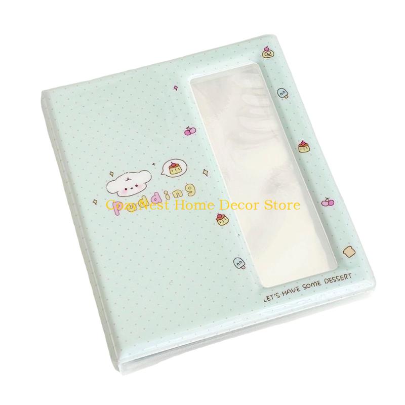 

92MF Photocard Album Cartoon Photo Booth Album Picture Collecting Book for Photography Enthusiasts Easy Carry and Share Photo