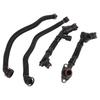AP03 4PCS Crankcase Vent Breather Hose for BMW 550i 650i 750Li Alpina B7L X5 X6 11157575641 11157575640 11157646086 11157646087