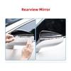 Universal Carbon Fiber Patterned Clear Transparent Car Door Sill Tape Sticker