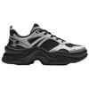 New Anta Wear resistant And Lightweight Low Top Chunky Sneakers Women's Black Silver 922528821-4