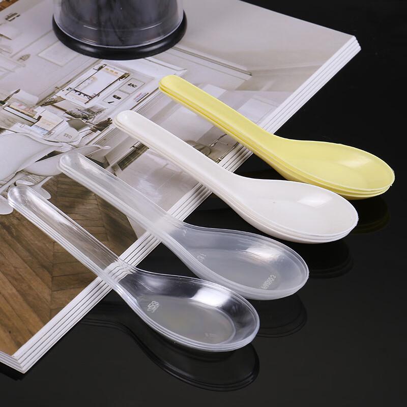 OIMG Przezroczyste Indywidualnie Pakowane Kryształowe Sztućce PS