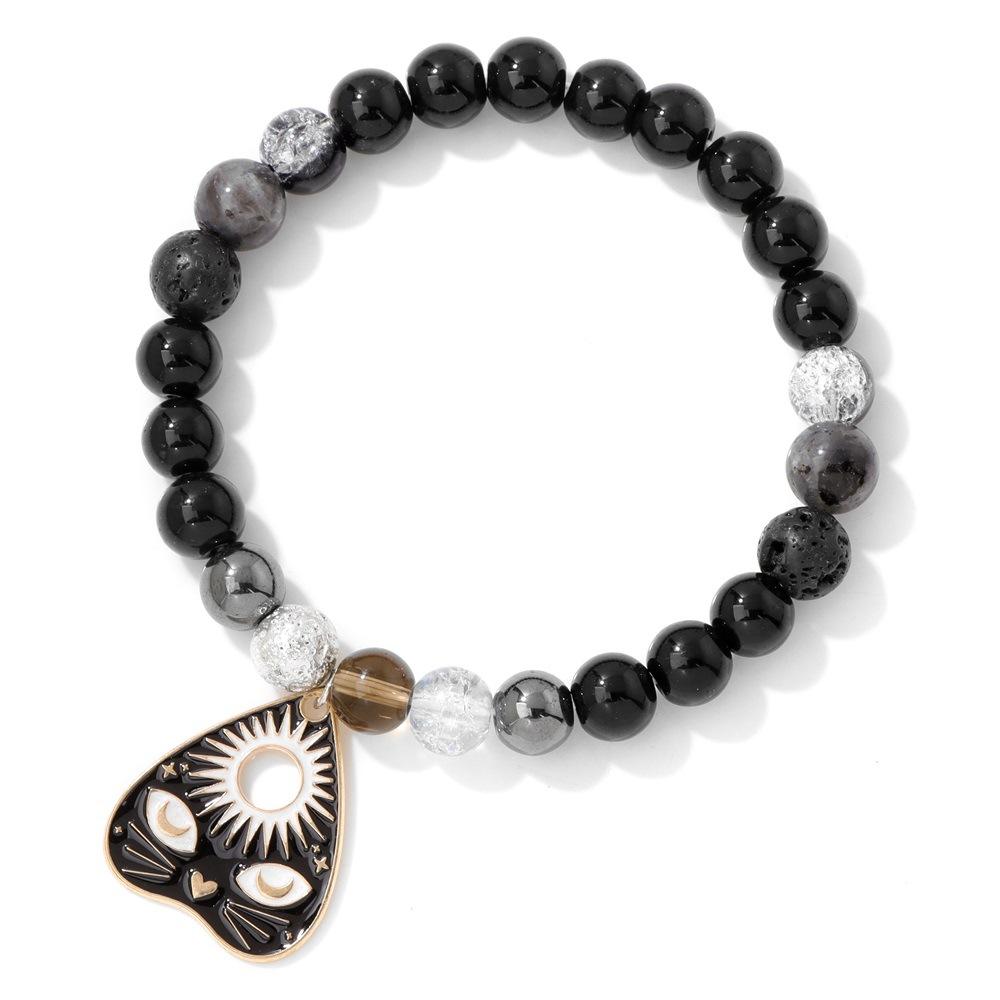 

JYL TS Bracelet Cross Spiritual Enhances Faith & Blessing Eye атомні кольори мандарина