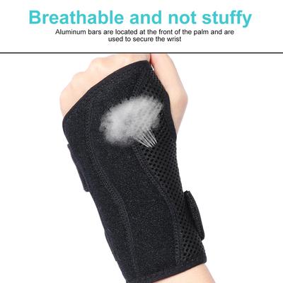 Breathable Wrist Brace Hand Support Fracture Ligament Injury Arm   Left