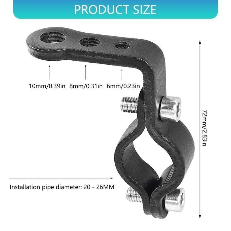 Motorrad Scheinwerfer Verlängerungshalterung Lenker Halterung Moderner Look Individuelle Optik Universelle Kompatibilität