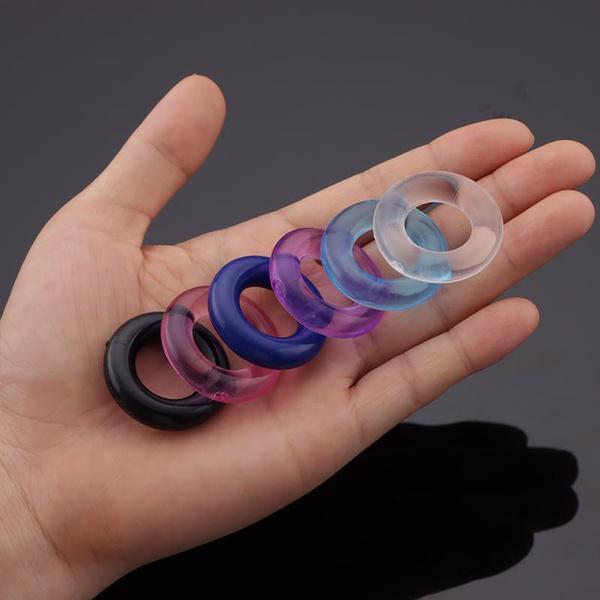 6PCS PenisCockRingforMenDelayEjaculationErectionSexToysfor CouplePenisringMandelayRings