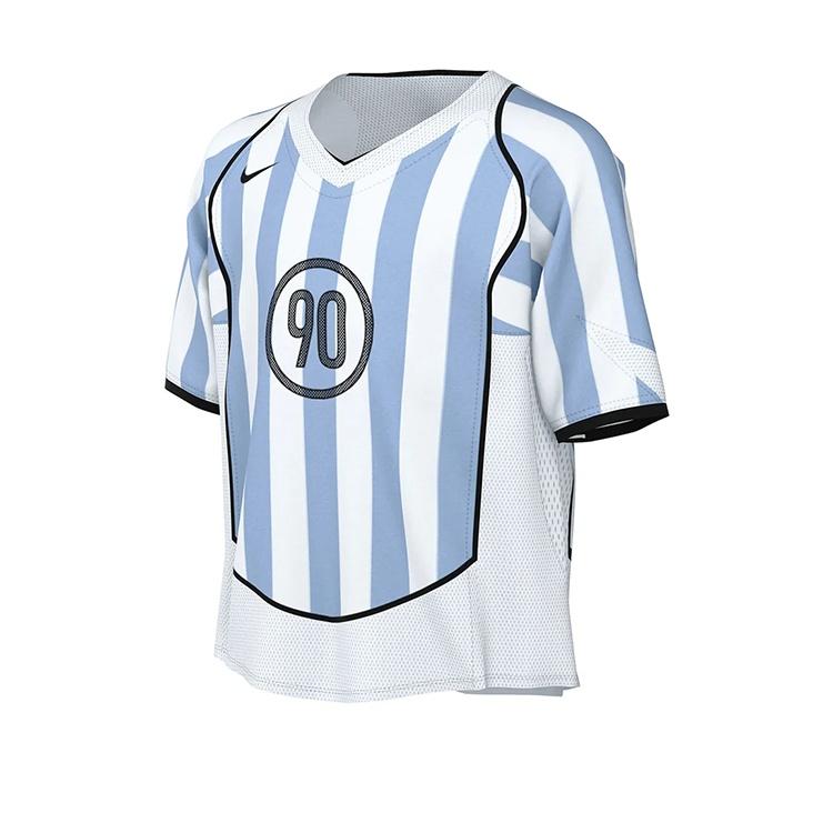(GS) Nike Total 90 Dri-Fit Soccer Jersey Psychic Blue Men s II9784-422 L