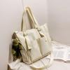 Vanntette nylonhåndvesker skuldervesker høy kapasitet dame crossbody-vesker avslappet dame messenger tote shoppingveske skolesekk
