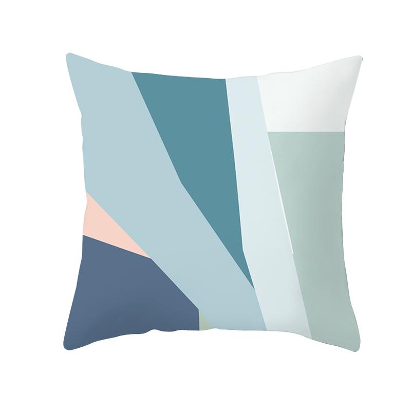 

Квадратна наволочка з геометричним принтом Автомобіль Диван Офісне крісло Наволочка Проста наволочка для дому 40X40CM