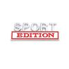 1Pc 3D Metal Sport Edition Logo Car Front Grille Badge Side Fender Rear Trunk Emblem Sticker Decal