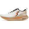 361 Cushioning Abrasion Resistant Breathable Slip Resistant Low Top Running Shoes Men's White Orange 672542241-1